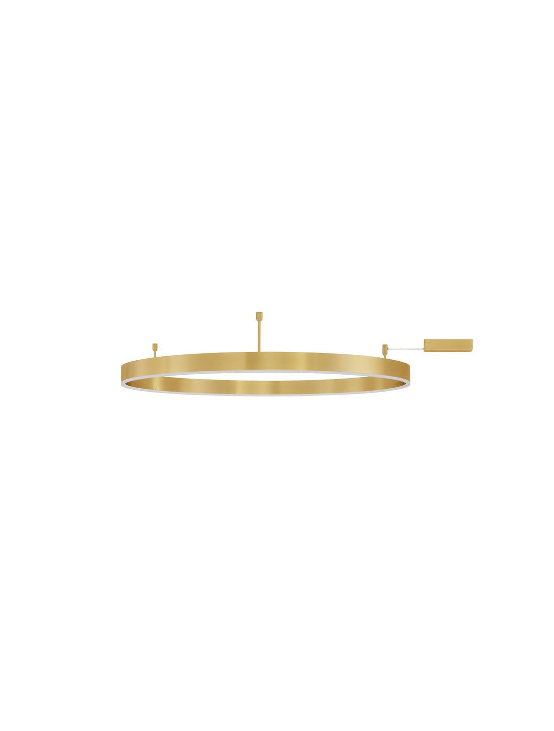 Plafonnier Motif bronze, L 100 cm