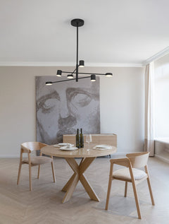 Suspension Nordik noire, Ø 100 cm (9080121)