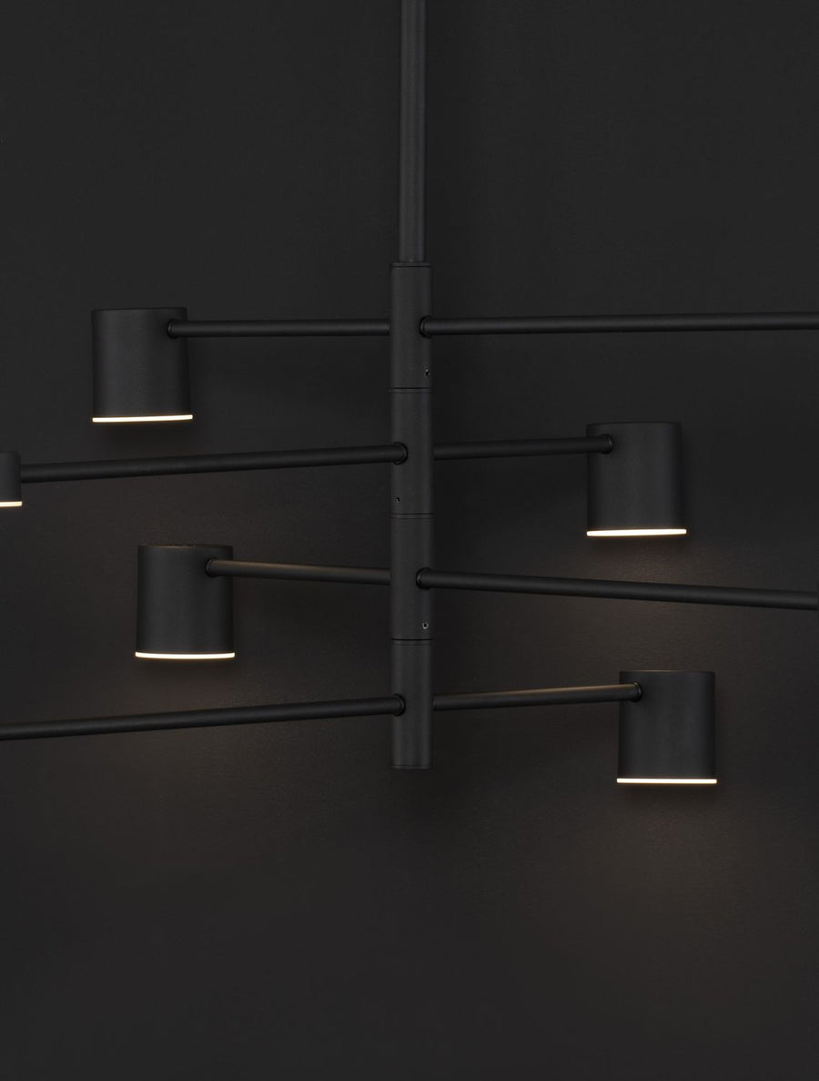 Suspension Nordik noire, Ø 100 cm (9080122)