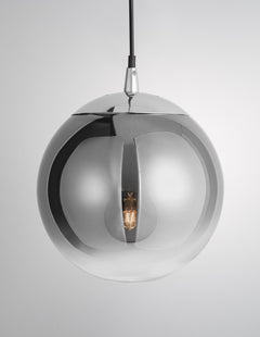 Suspension Lazione chromée, verre (9080200)