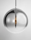 Suspension Lazione chromée, verre (9080300)