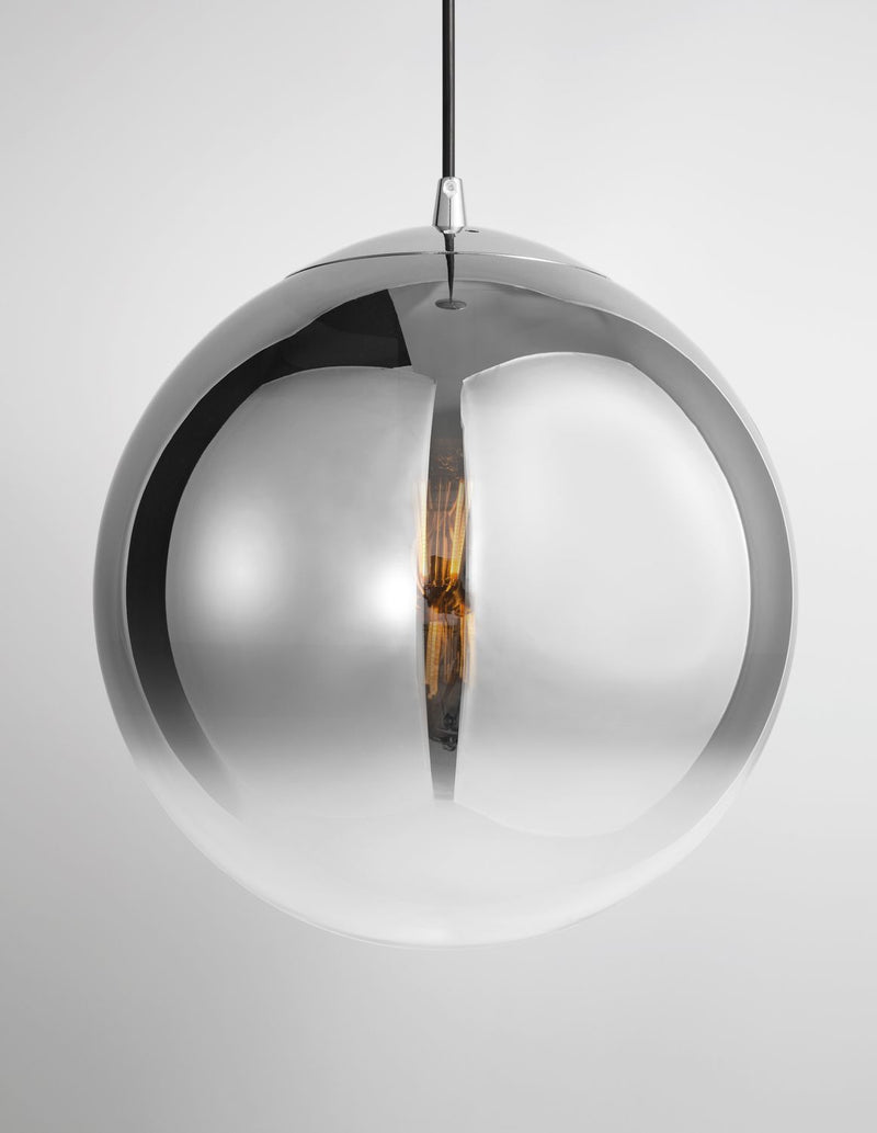 Suspension Lazione chromée, verre (9080300)