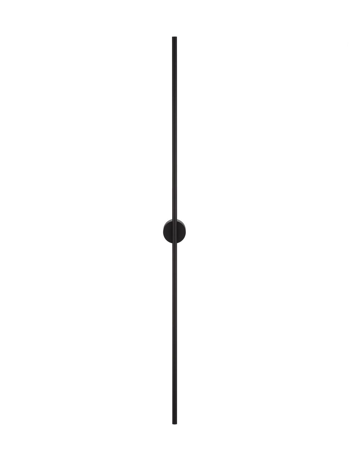 Applique murale Aden noire, H 120 cm (9081103)