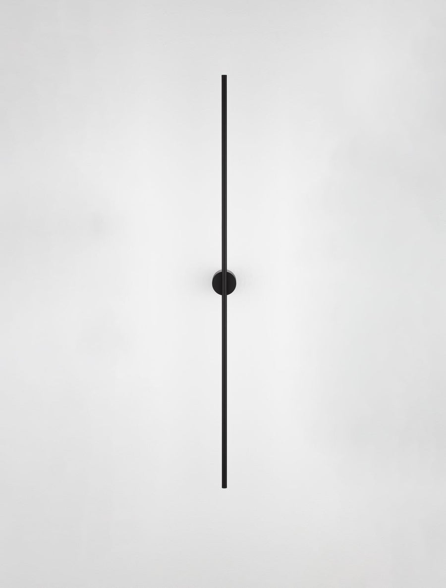 Applique murale Aden noire, H 120 cm (9081103)