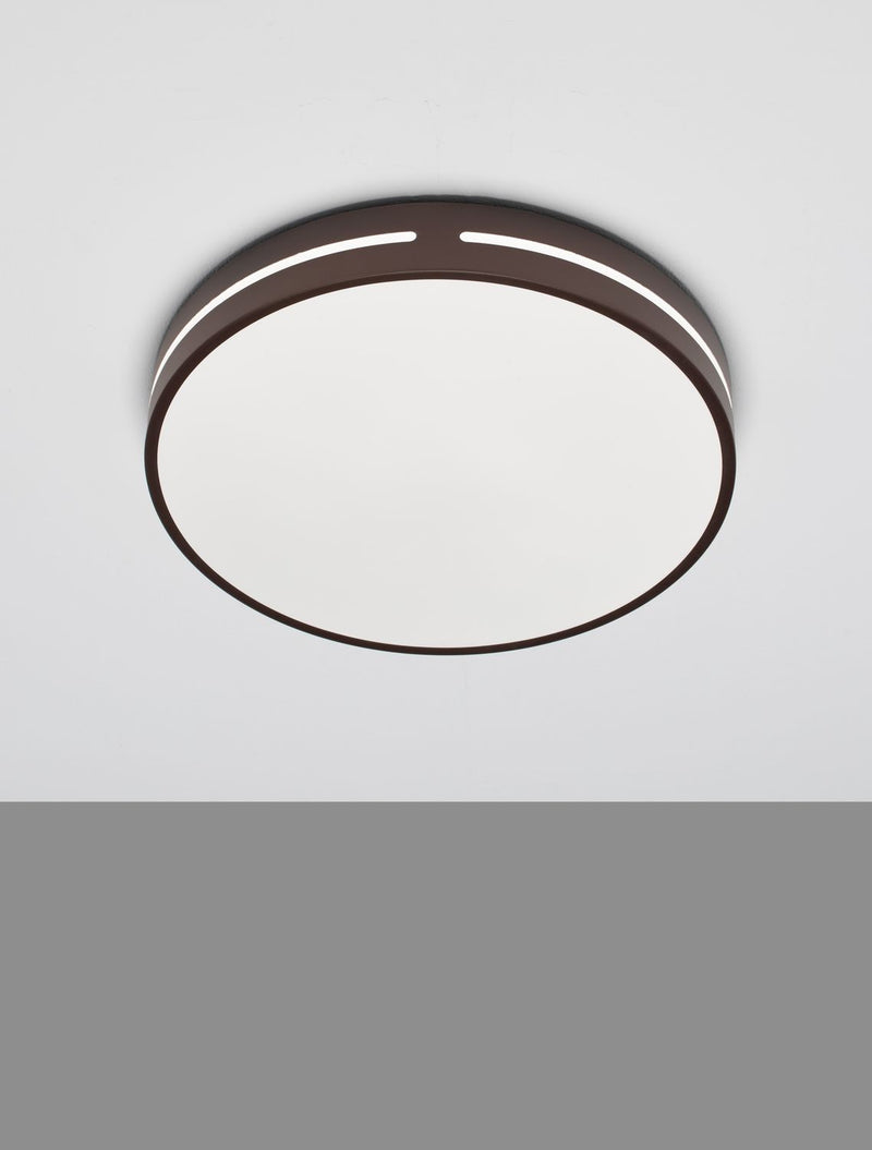 Plafonnier Wheel marron