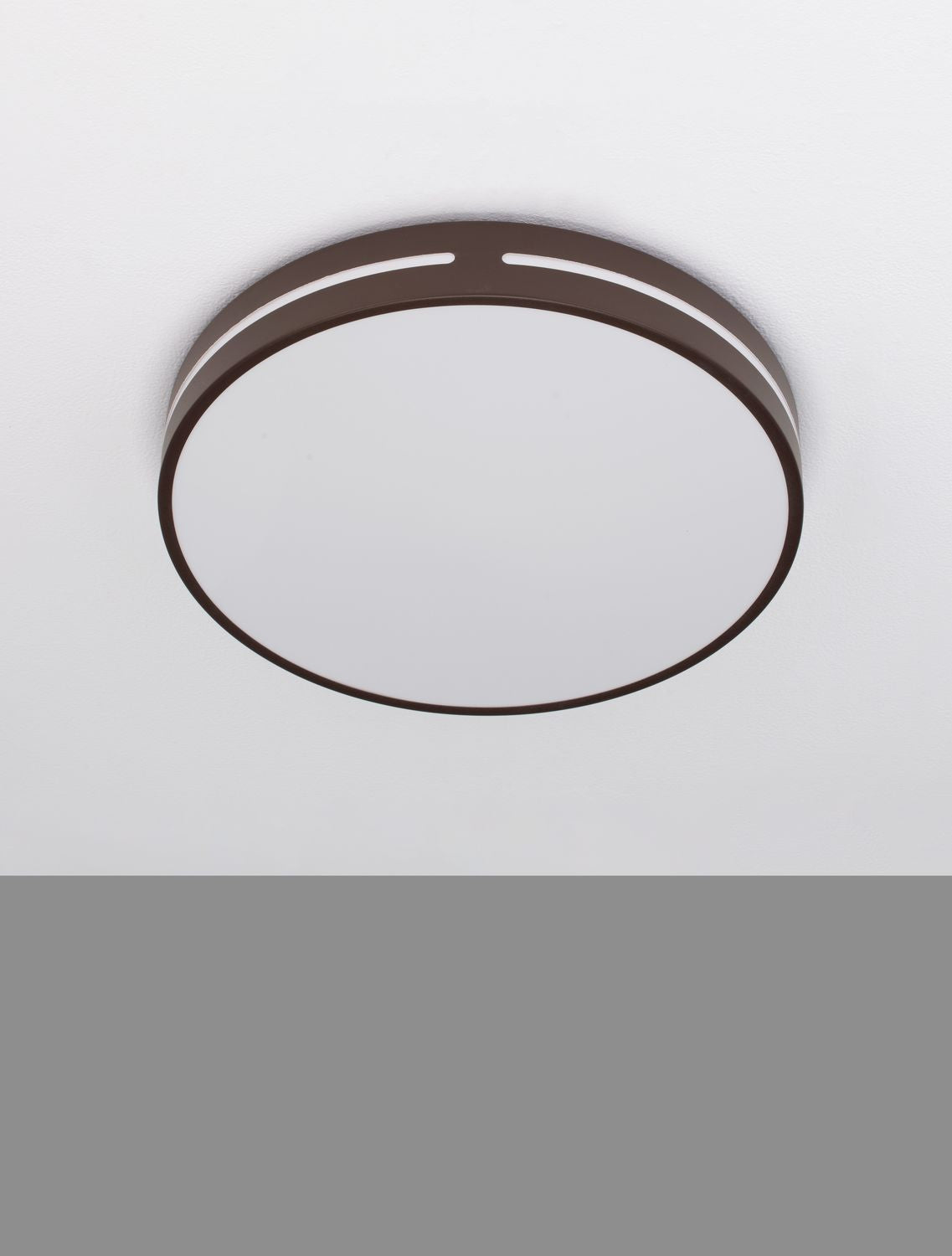 Plafonnier Wheel marron