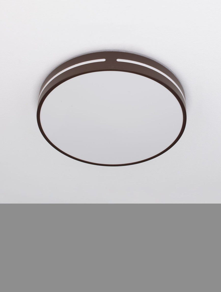 Plafonnier Wheel marron