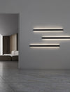 Applique murale Seline noire, L 120 cm