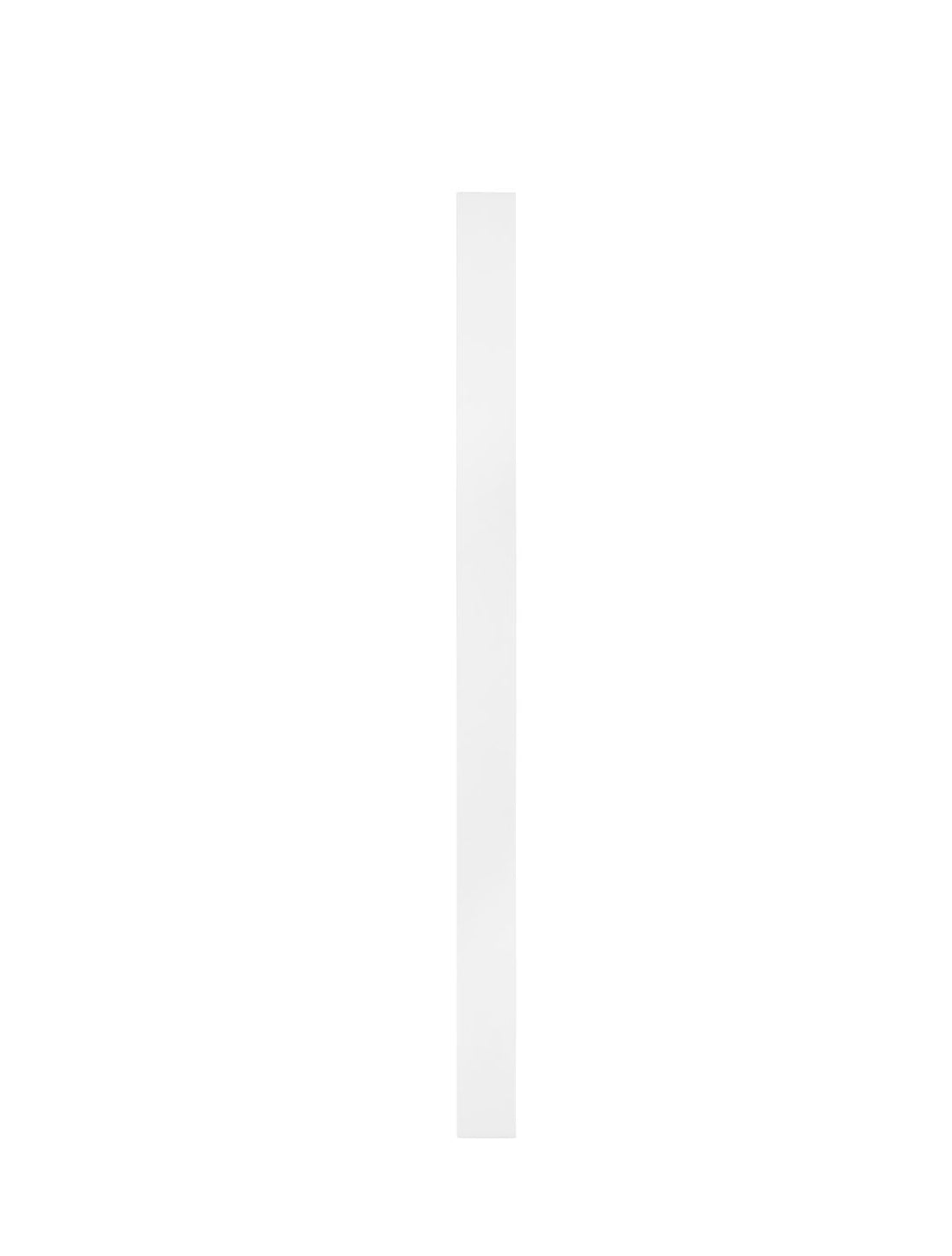Applique murale Seline blanche, L 120 cm