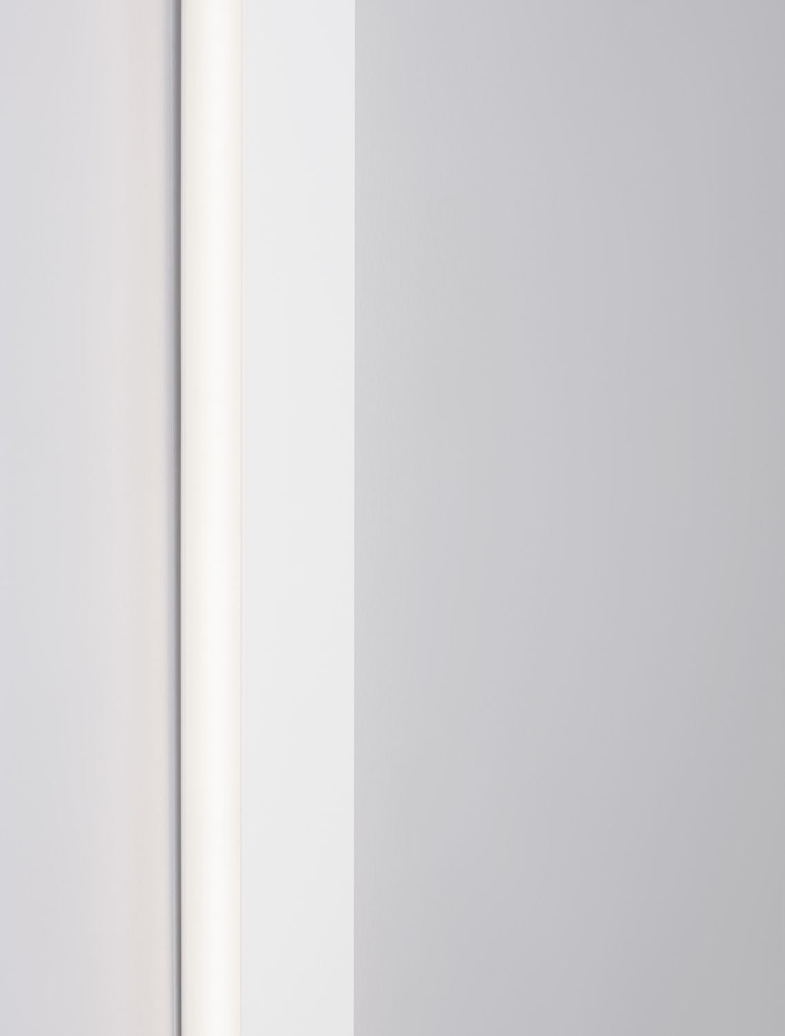 Applique murale Seline blanche, L 120 cm