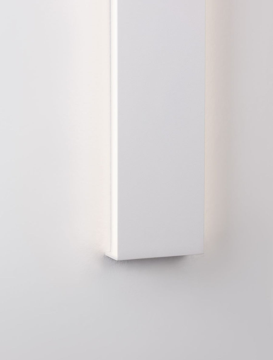 Applique murale Seline blanche, L 120 cm