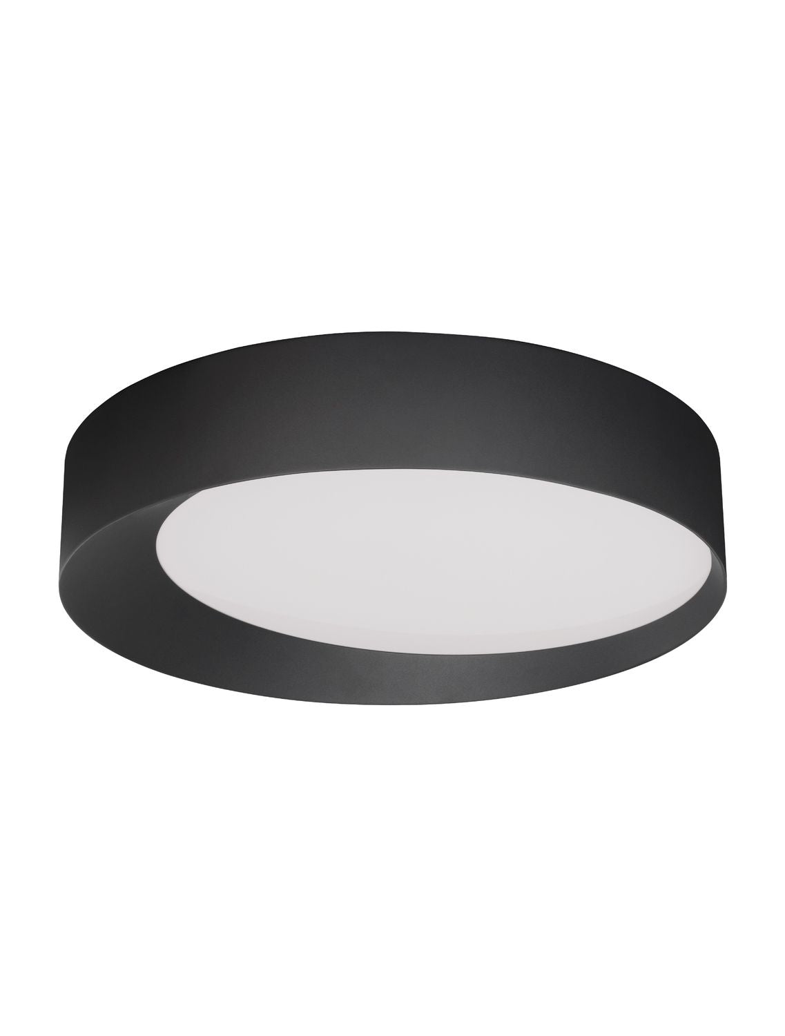 Plafonnier OBY noir, Ø 60 cm