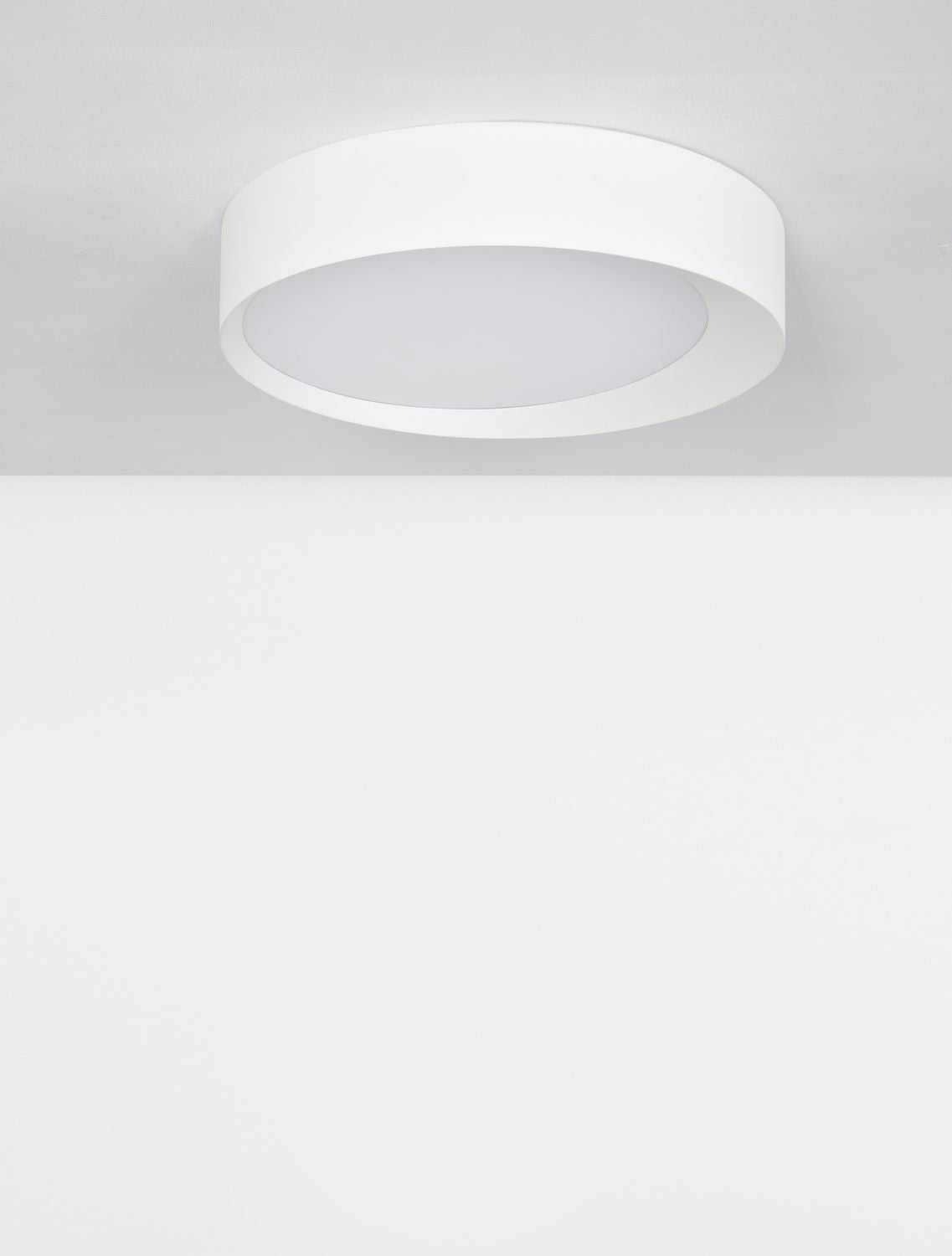 Plafonnier OBY blanc, Ø 60 cm