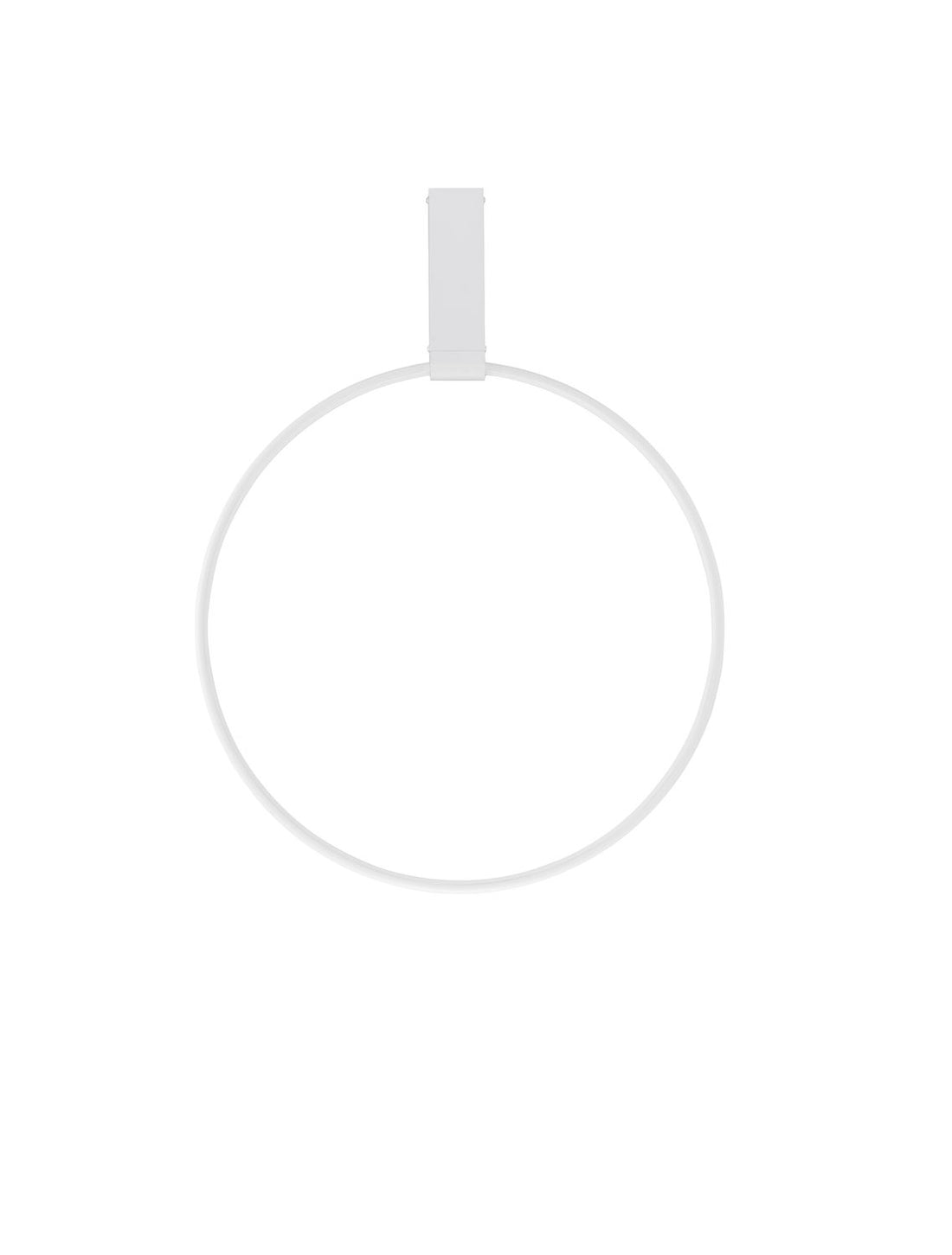 Suspension Garve blanche, Ø 60 cm