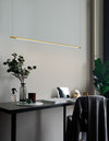 Suspension Elettra laiton, H 150 cm
