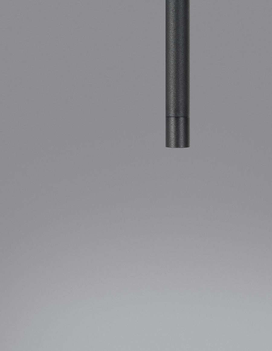 Suspension Elettra noire, H 200 cm (9088103)