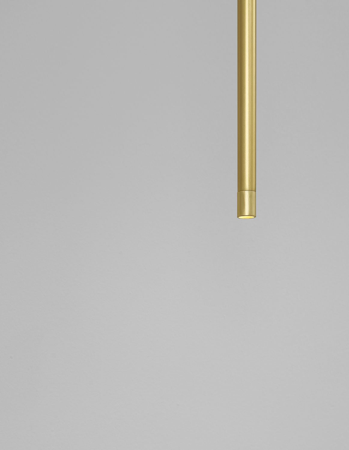 Suspension Elettra laiton, H 200 cm
