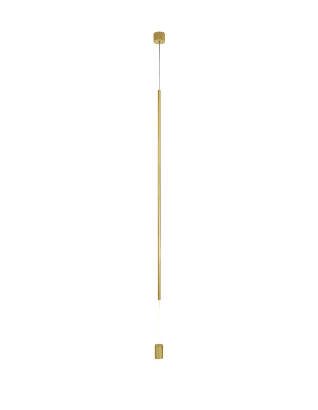 Suspension Elettra laiton, H 300 cm