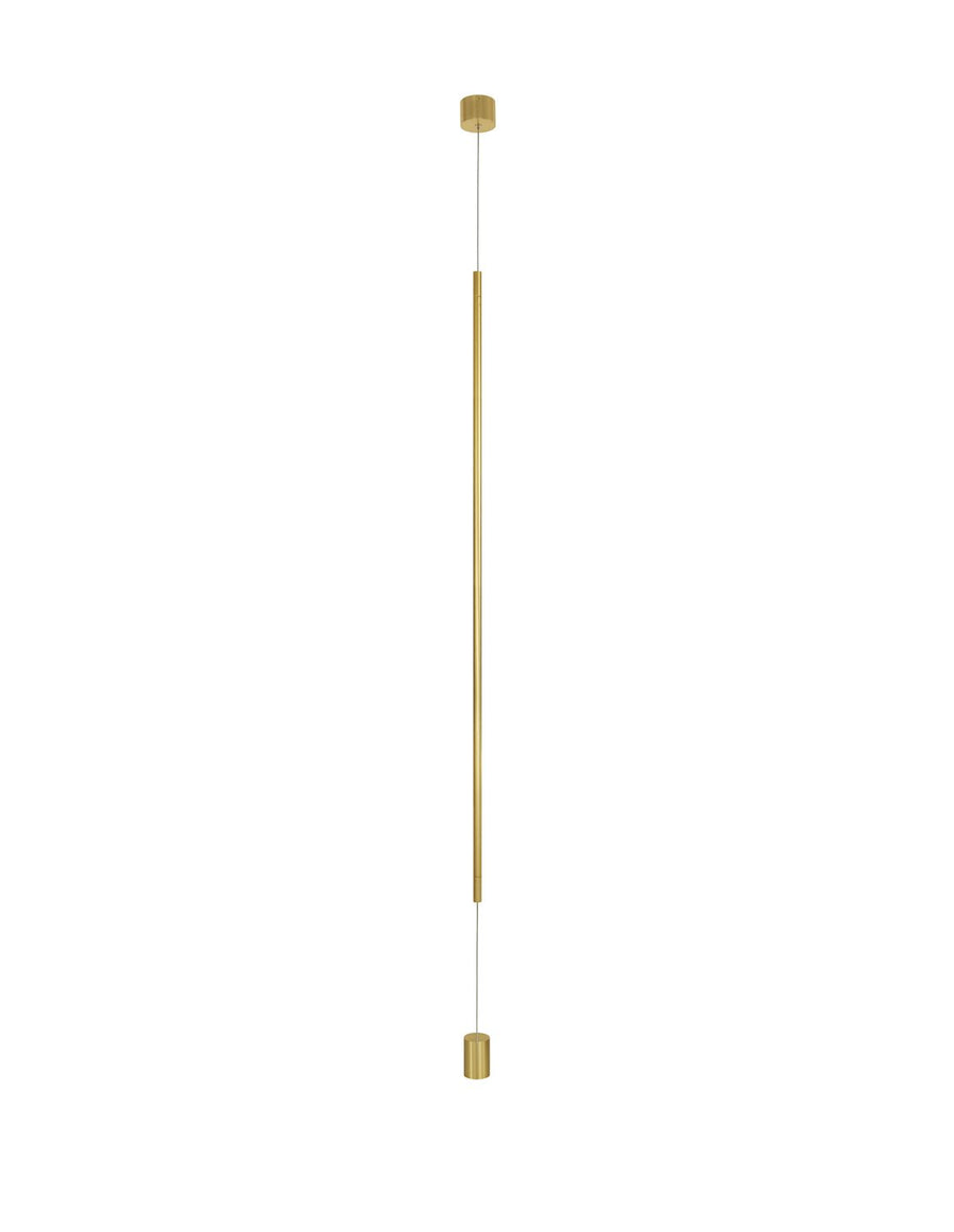 Suspension Elettra laiton, H 300 cm
