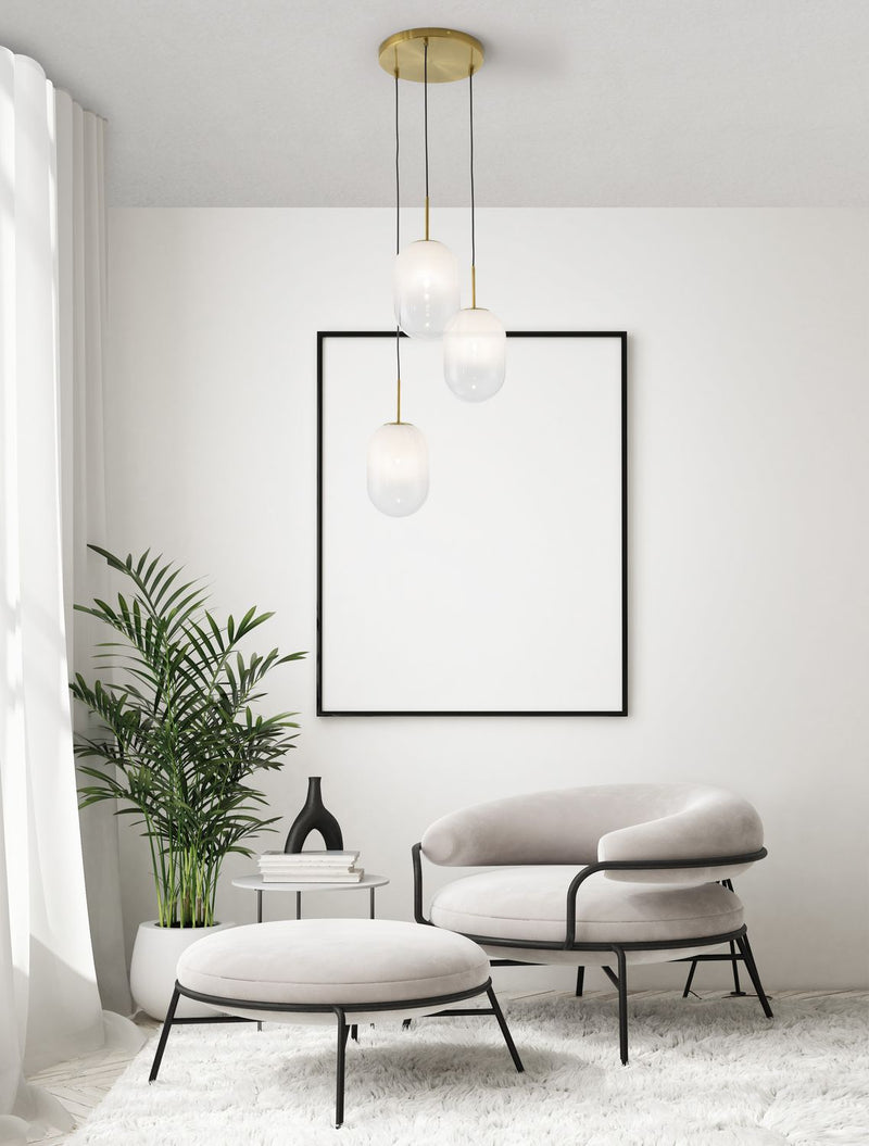Suspension luminaire | Ovoida