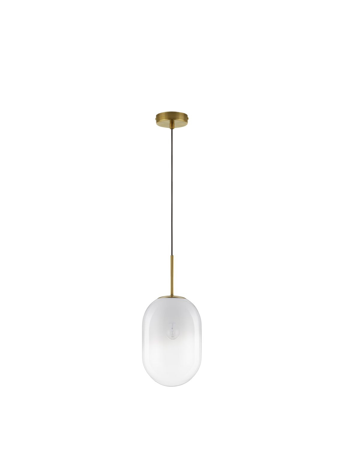 Suspension Chrysi dorée, verre (9092822)