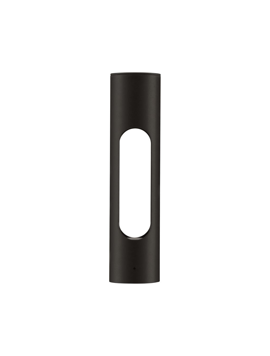 Borne extérieure Ellery noire, H 36 cm