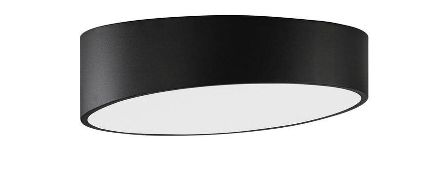 Plafonnier Maggio noir, Ø 50 cm