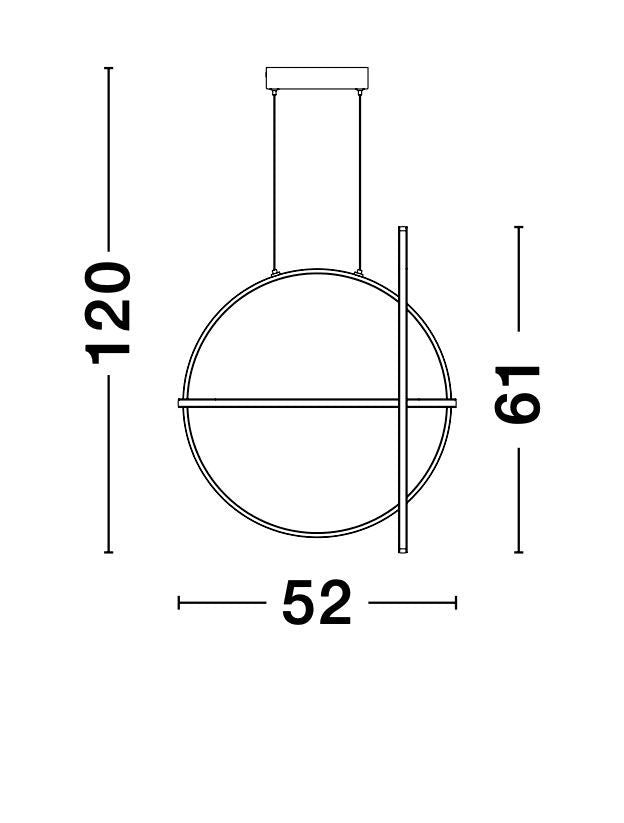 Suspension Arte dorée (9114862)