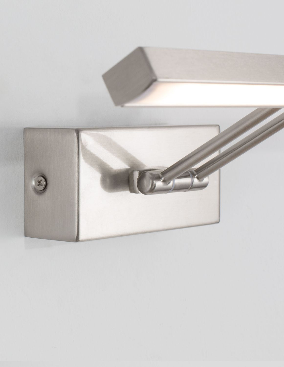 Applique murale Marnell nickel