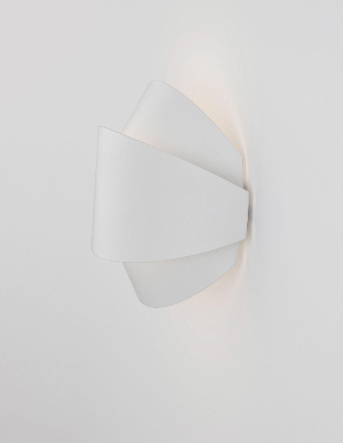 Applique murale Astrid blanche, L 20 cm