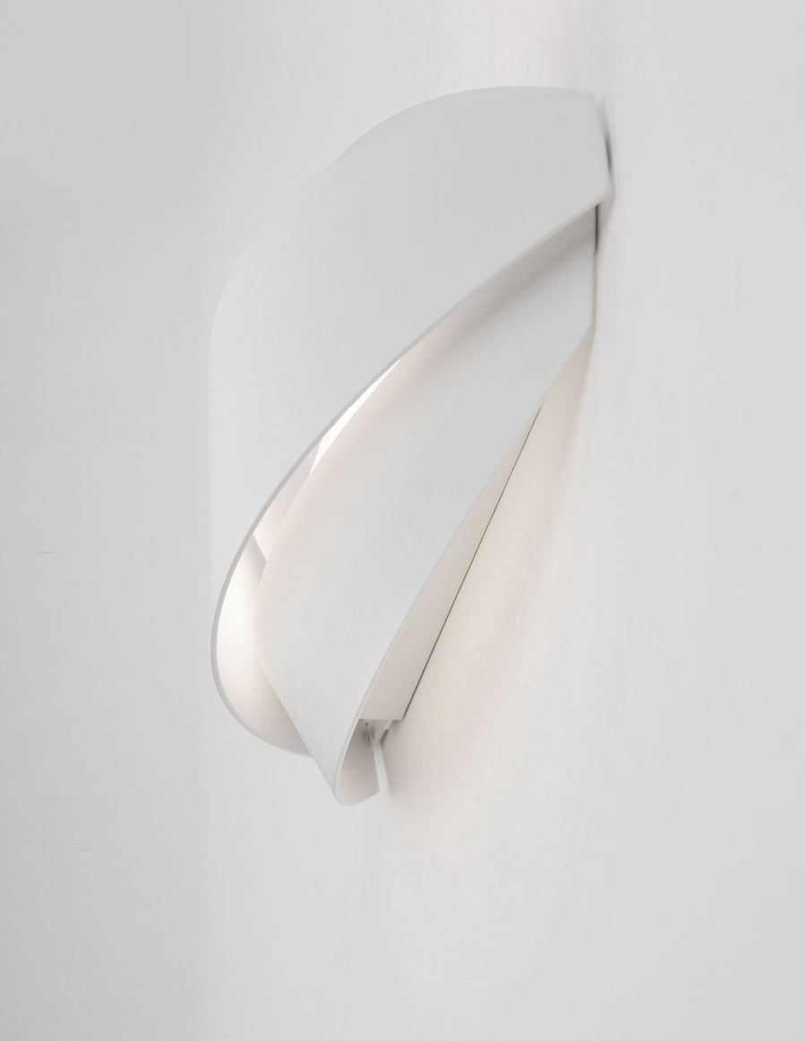 Applique murale Astrid blanche, L 28,5 cm