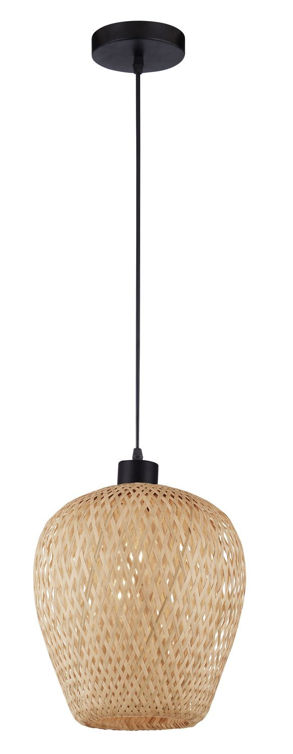 Suspension Scarlet marron, bambou