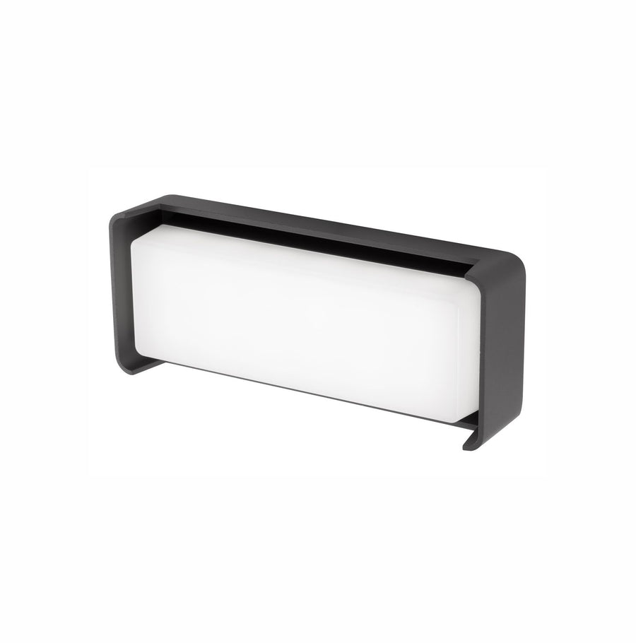 Applique extérieure Keen noire, L 22,5 cm