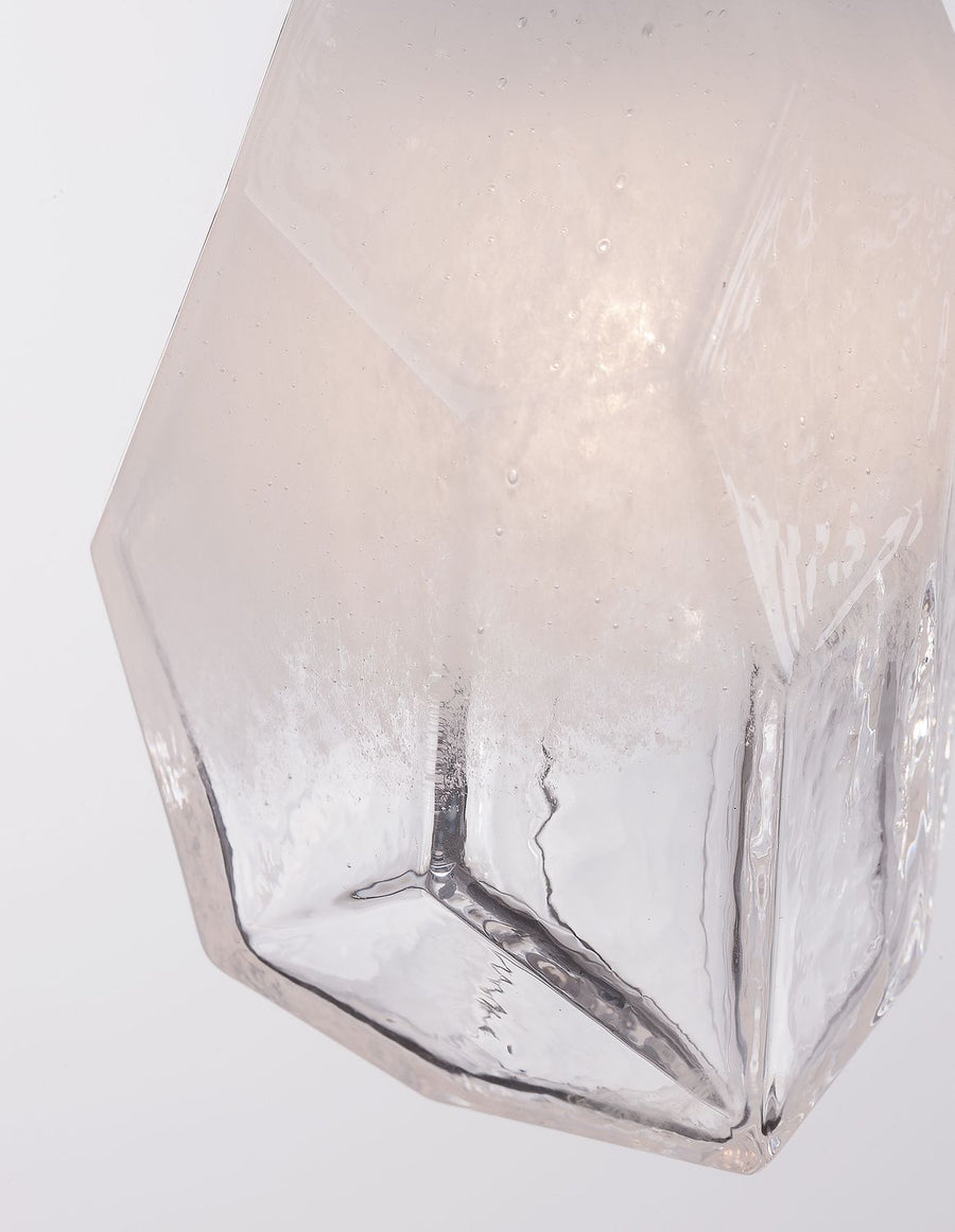 Suspension ICE blanche, verre