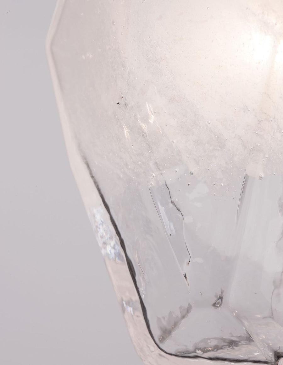 Suspension ICE blanche, verre