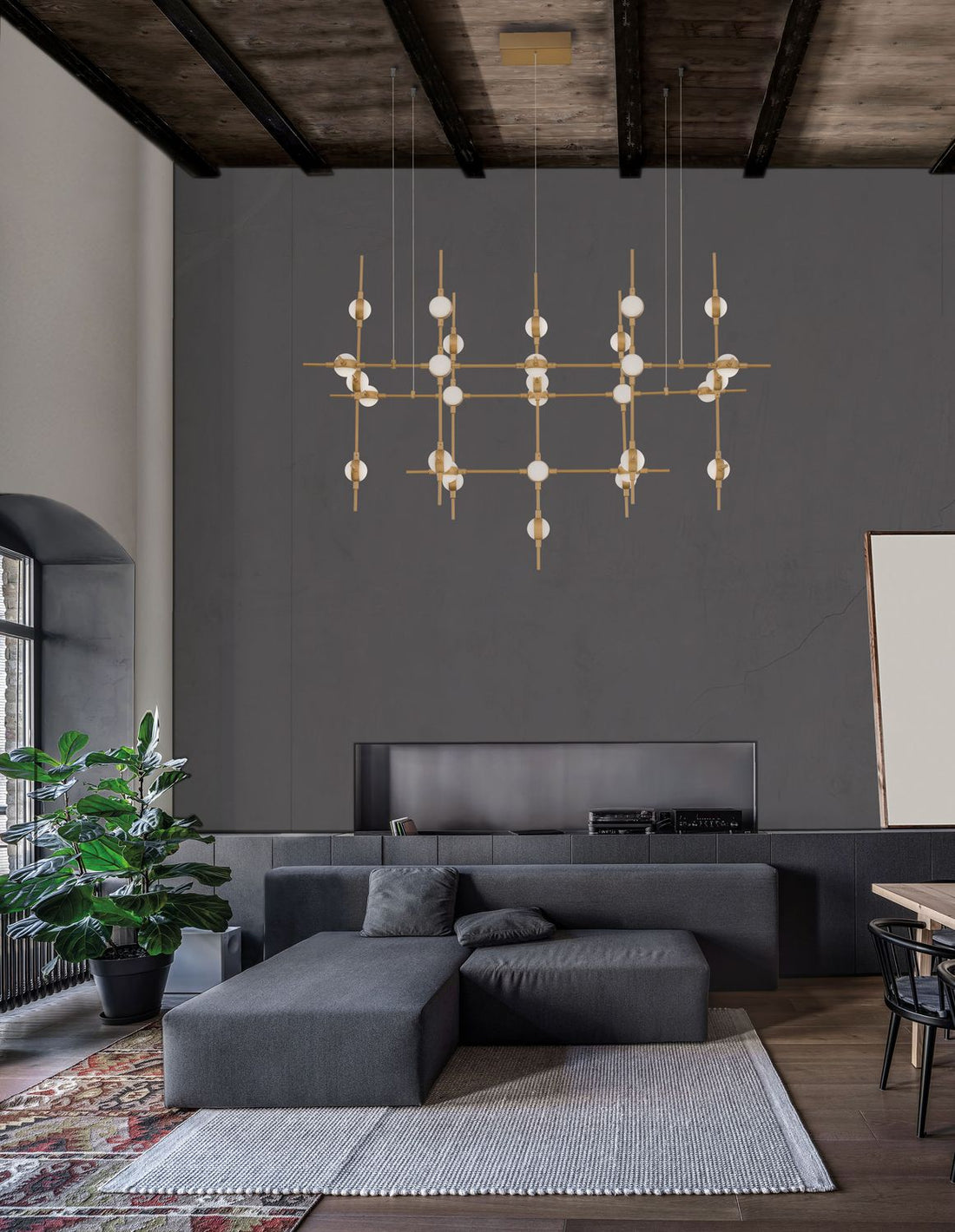 Suspension luminaire | Atomo H 150 cm