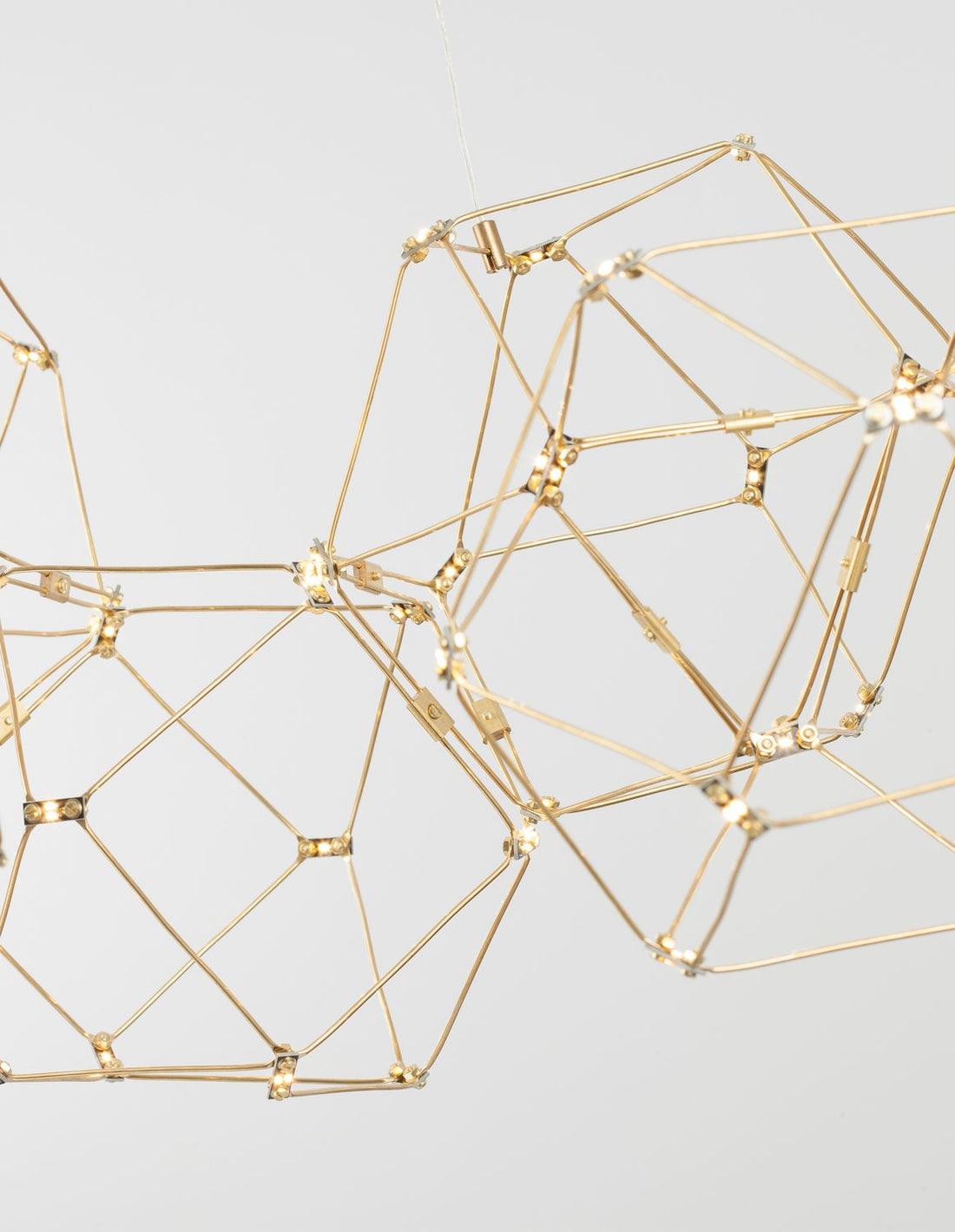 Suspension luminaire | Nebula Dorée