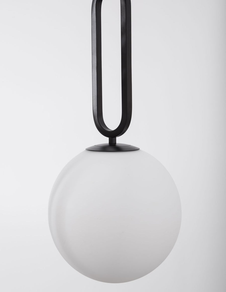 Suspension Grus noire, verre (9191202)