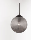 Suspension Athena noire, verre (9191210)