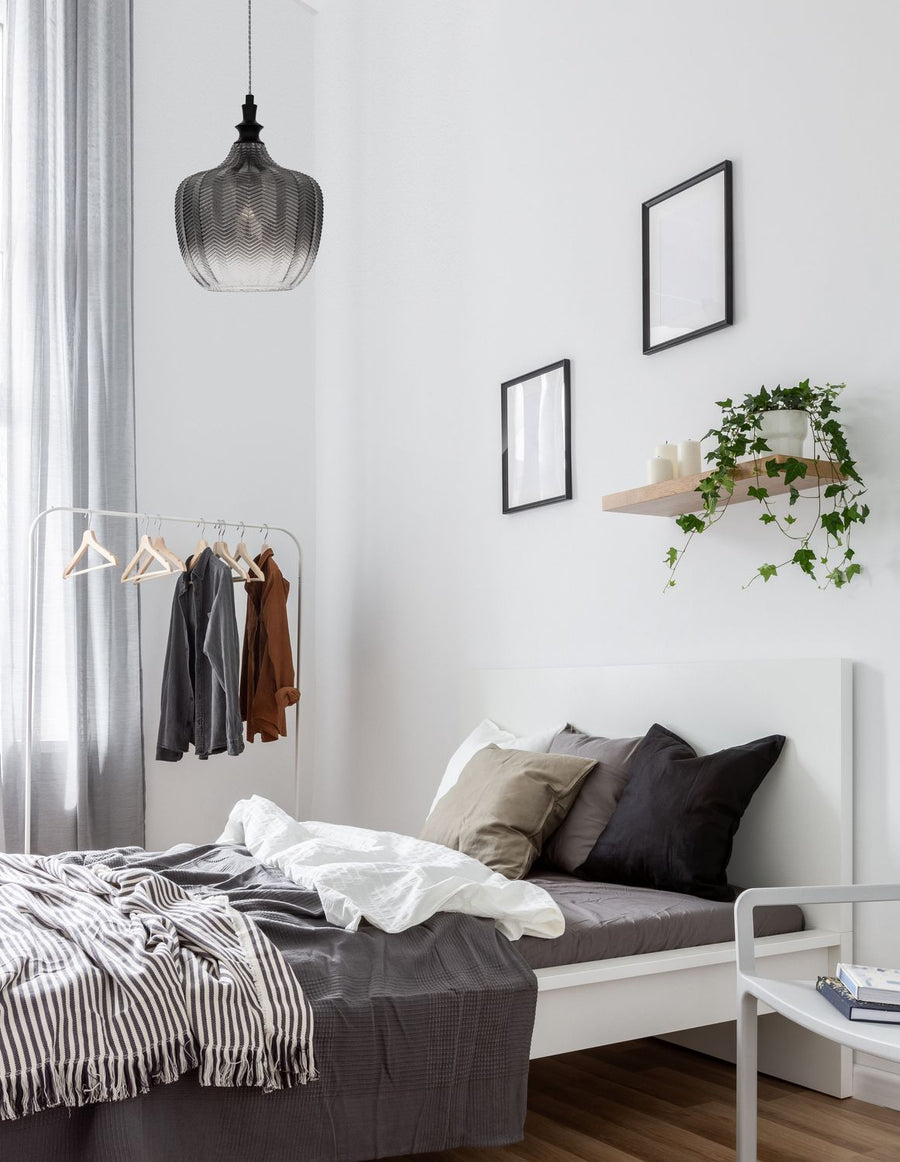 Suspension Loni noire, verre (9191242)