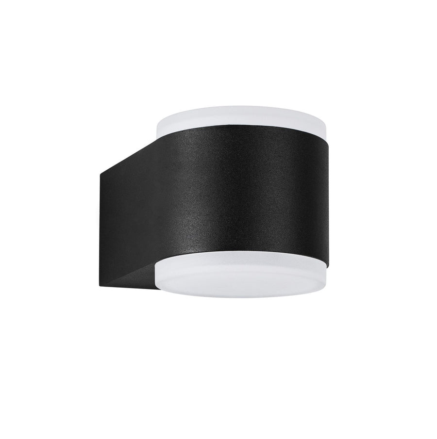 Produit seul sur fond blanc, face avant et sommet circulaire blanc