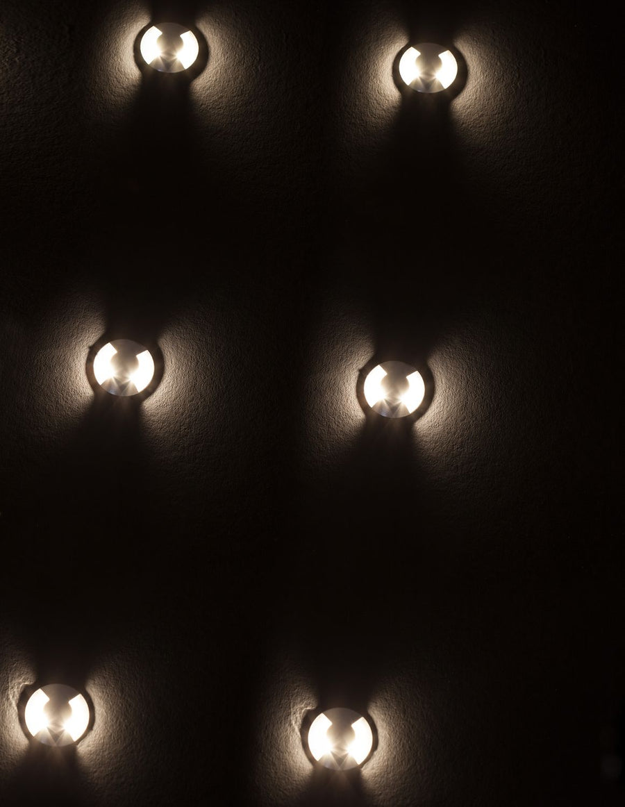 Luminaire extérieur Bang nickel, H 9 cm (9203112)