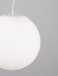 Suspension Nevoso blanche, verre (920422)