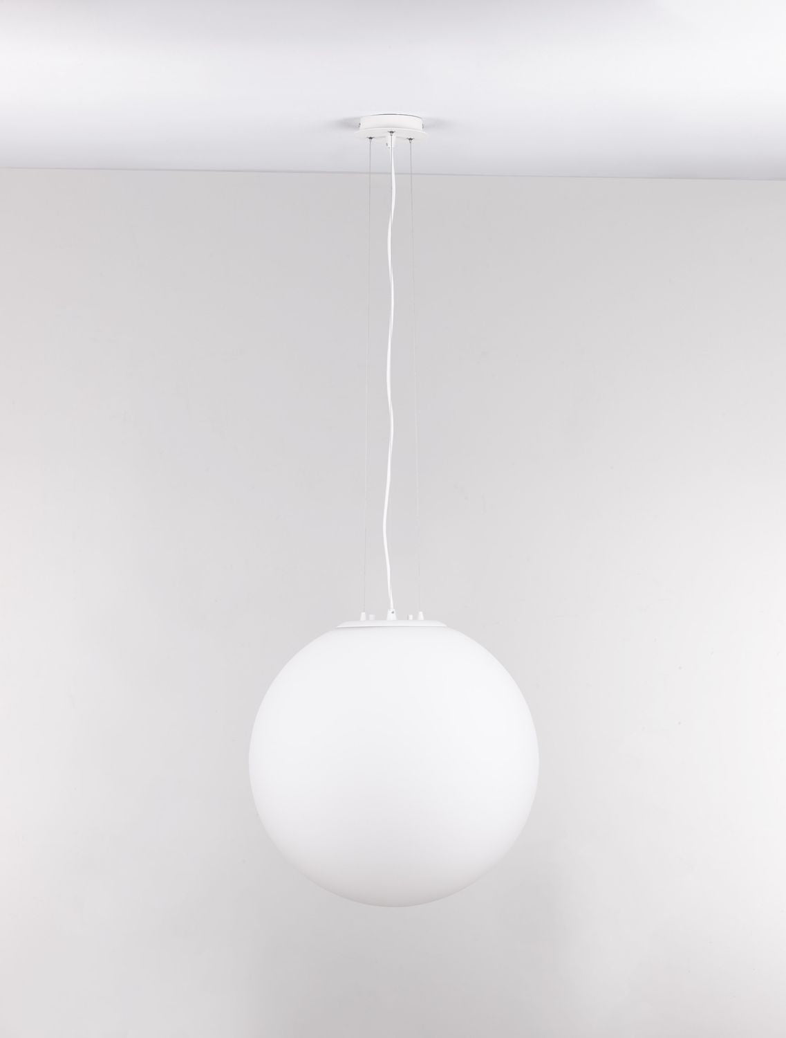 Suspension Nevoso blanche, verre (920423)