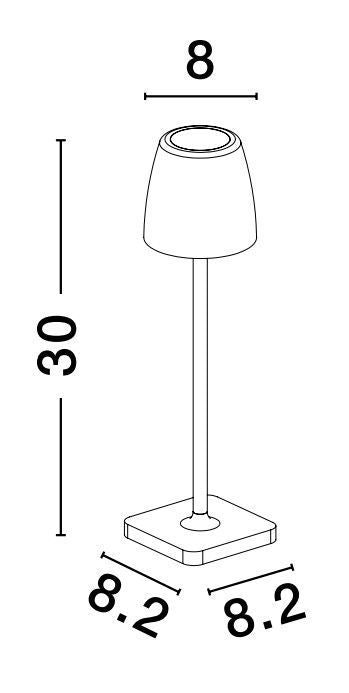 Luminaire extérieur | Colt Grise