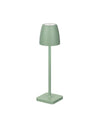 Lampe extérieure Colt verte, H 30 cm
