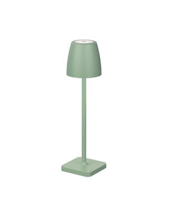Lampe extérieure Colt verte, H 30 cm