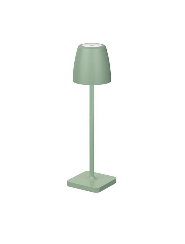 Lampe extérieure Colt verte, H 30 cm
