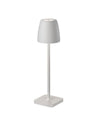 Lampe extérieure Colt blanche, H 30 cm