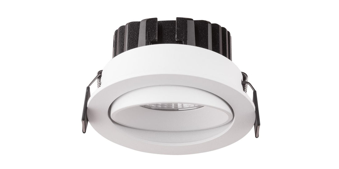 Projecteur extérieur Blade blanc, L 9 cm